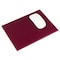 Dacasso Burgundy Bonded Rectangular Leather Mouse Pad AG-5214 - alternate 1